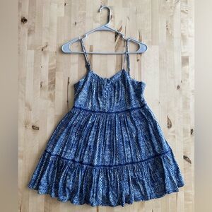 URBAN OUTFITTERS Women’s Hannah Cecelia Tiered Babydoll Mini Dress Size XS